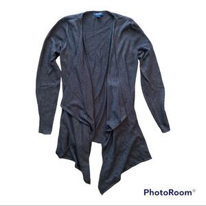 ⚡️ Charcoal Gray Long Sleeve Open Cardigan Sweater ~ Size S ⚡️